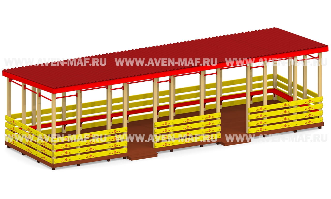 Беседка Ш-16/3д "Бизнес"