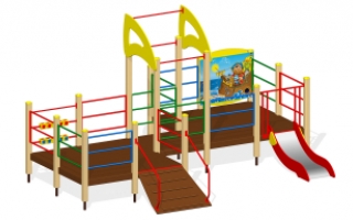 Игровой комплекс для детей с ограниченными возможностями Г-401/2