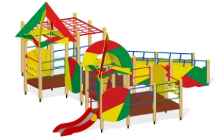Игровой комплекс для детей с ограниченными возможностями Г-402 "Сити C"