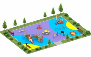 Детские площадки в стиле "Эконом"
