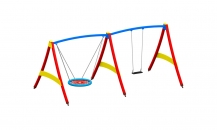 Качели маятниковые К-31/2 с подвесами "Гнездо" и Тип-2