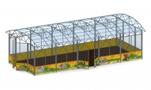 Терраса с крышей ПТ-03 "Африка"