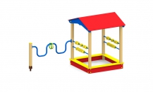 Развивающий комплекс с песочницей РК-1/1